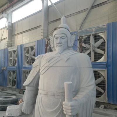 大理石石雕戶(hù)外將軍戰士古代人物景觀(guān)