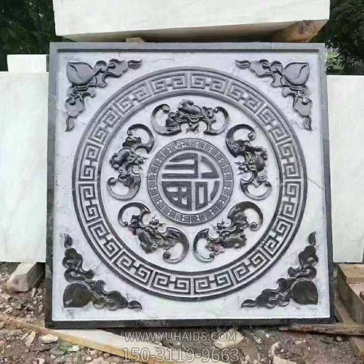 仿古石雕青石浮雕地雕庭院壁畫(huà)裝飾雕塑擺件