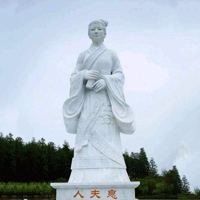 景區園林歷史名人古代著(zhù)名美女漢白玉雕像