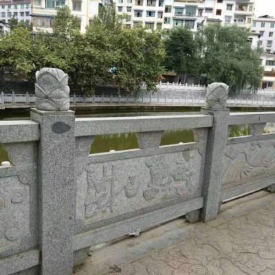 大理石石雕戶(hù)外園林景觀(guān)欄桿欄板雕塑