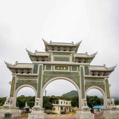 大理石石雕戶(hù)外景區城鎮景觀(guān)牌坊