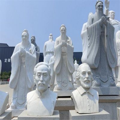 大理石漢白玉雕刻歷史人校園景觀(guān)雕像