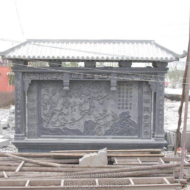 公園戶(hù)外青石石雕創(chuàng  )意景觀(guān)石雕影壁壁畫(huà)雕塑