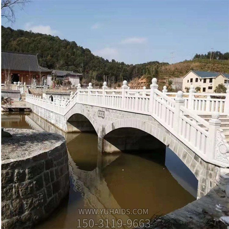 戶(hù)外河道大型大理石石雕園林河道護欄雕塑