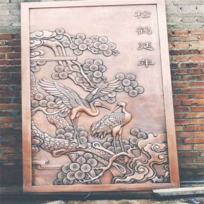 庭院室內創(chuàng  )意浮雕銅雕壁畫(huà)雕塑